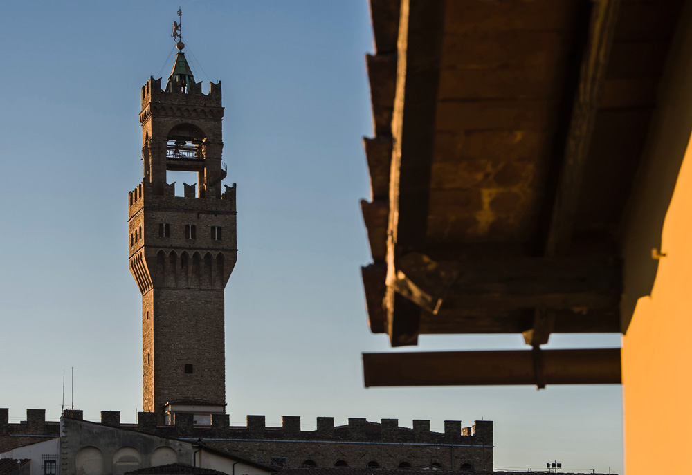 Florence skyline with historic buildings and towers