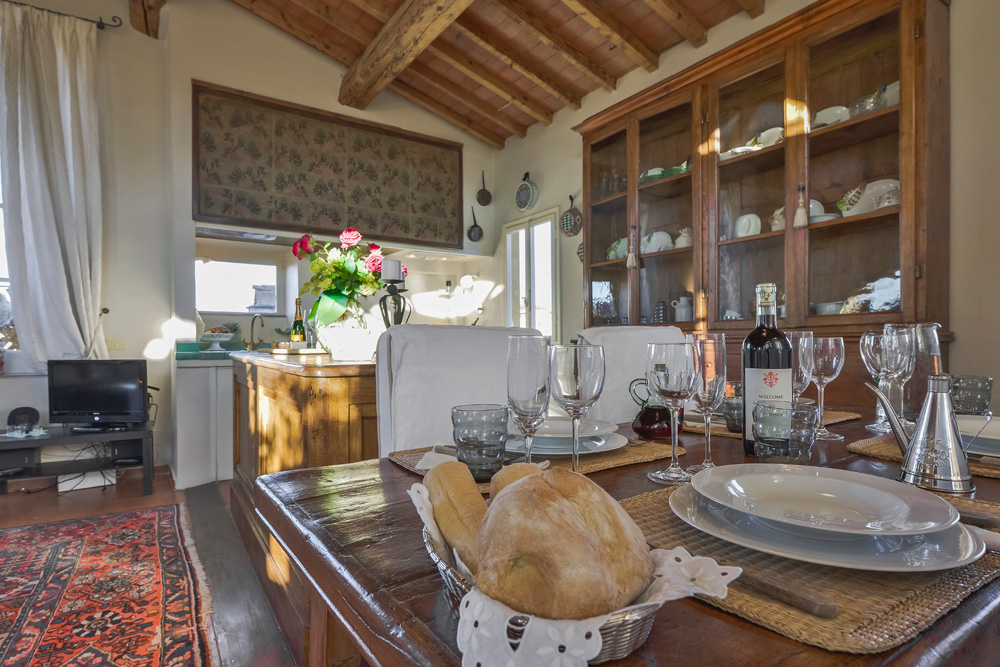 Luxury living room with refined furniture and decor