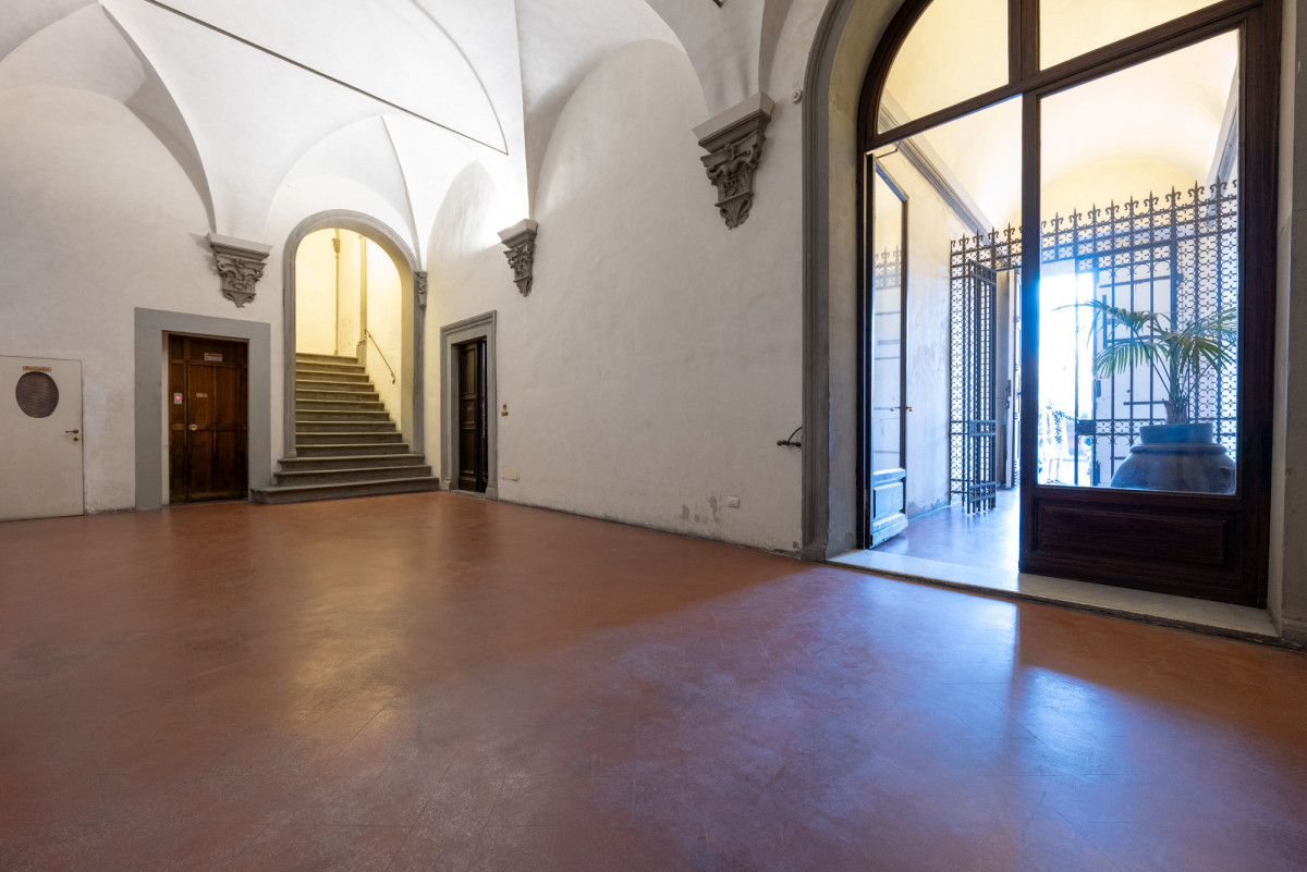 Interior of historic palace in Florence
