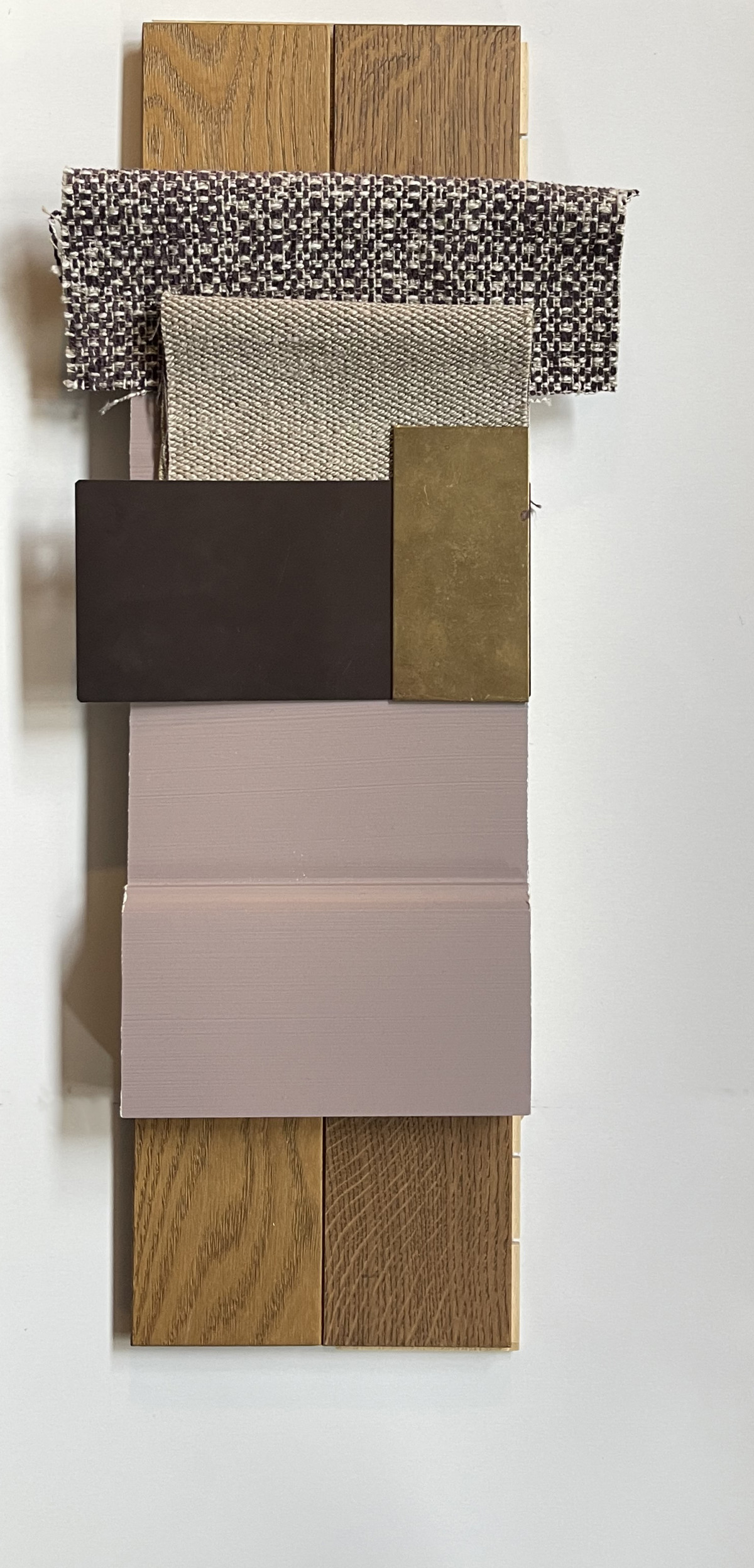 Interior color palette selection for renovation in Florence apartment